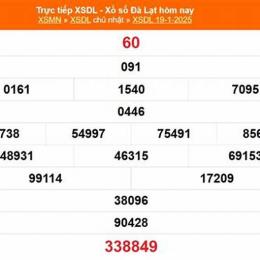xổ số đà lạt 26/10