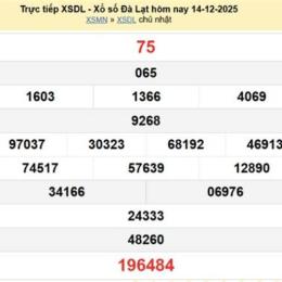 xổ số đà lạt trực tiếp