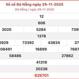 xổ số đà nẵng lâu về