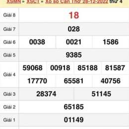 xổ số đài cần thơ ba miền