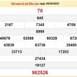 xổ số đắk lắk 23 tháng 12