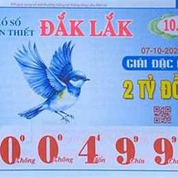 xổ số đắk lắk ngày mùng 10 tháng 2