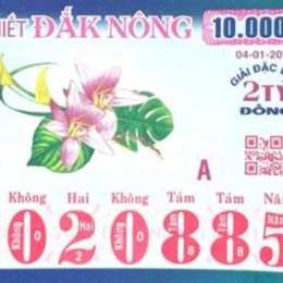 xổ số đắk nông ngày 17 tháng 01