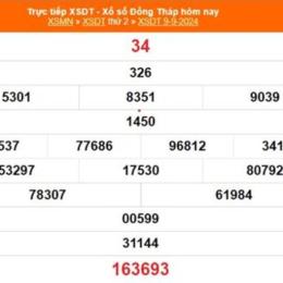 xổ số đồng tháp ngày 7 tháng 9 năm 2026