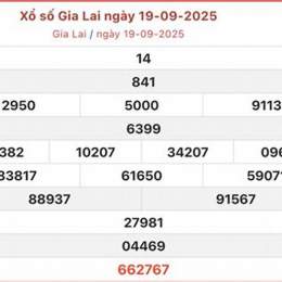 xổ số gia lai ngày 19