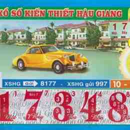 xổ số hậu giang ngày 17