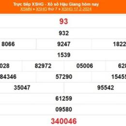 xổ số hậu giang ngày 9 tháng 5 năm 2026