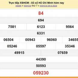 xổ số hồ chí minh mùng 1 tháng 8