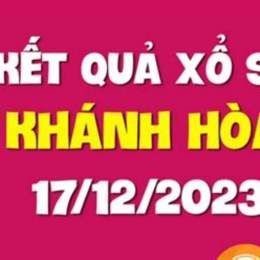 xổ số khánh hòa ngày 17 tháng 12 năm 2025