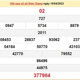 xổ số kiên giang 30 ngày qua