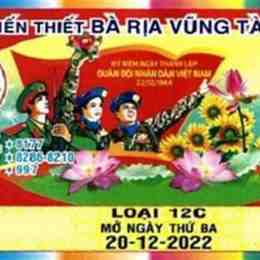 xổ số kiến thiết bà rịa vũng tàu ngày 16 tháng 6