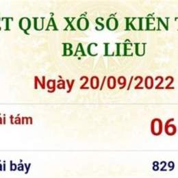 xổ số kiến thiết bạc liêu ngày 4 tháng 8 năm 2026