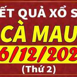 xổ số kiến thiết cà mau ngày 16 tháng 3