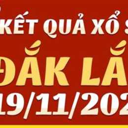 xổ số kiến thiết đắk lắk ngày 18 tháng 11