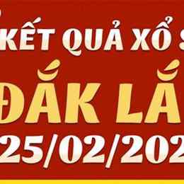 xổ số kiến thiết đắk lắk ngày 25 tháng 11