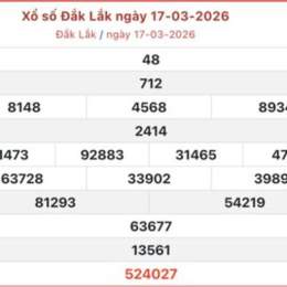 xổ số kiến thiết đắk lắk ngày 3 tháng 2