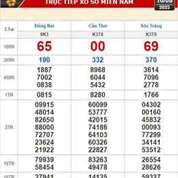 xổ số kiến thiết đồng nai ngày 8 tháng 10