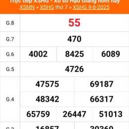 xổ số kiến thiết hậu giang ngày 5 tháng 9