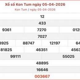 xổ số kiến thiết kon tum ngày 5 tháng 10