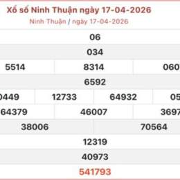 xổ số kiến thiết ninh thuận ngày 17 tháng 10