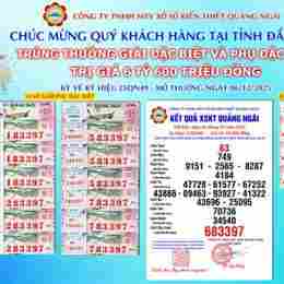 xổ số kiến thiết quảng ngãi ngày 25 tháng 04