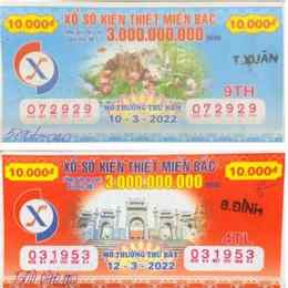 xổ số kiến thiết thủ đô 100 ngày
