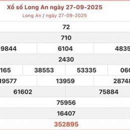 xổ số long an bốn ngày