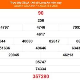 xổ số long an ngày 01 tháng 11