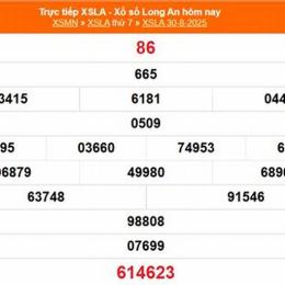 xổ số long an trong vòng 30 ngày