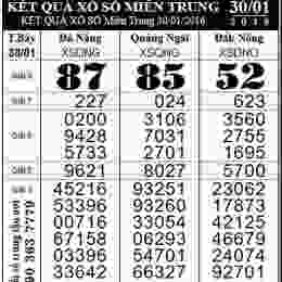 xổ số minh ngọc miền trung thu 4