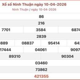 xổ số ninh thuận 30