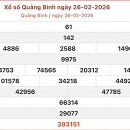 xổ số quảng bình trực tiếp