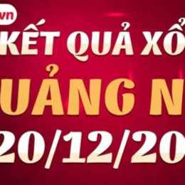 xổ số quảng ngãi ngày 20 tháng 12 năm 2025