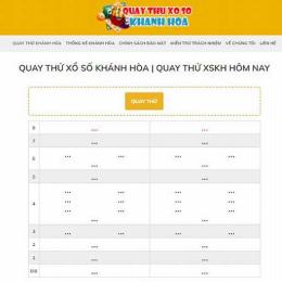 xổ số quay thử khánh hòa