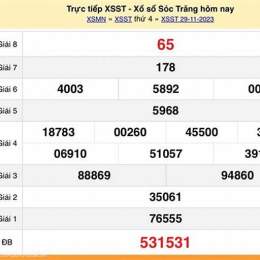 xổ số sóc trăng ngày 11 tháng 03 năm 2006