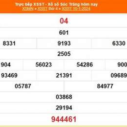 xổ số sóc trăng ngày mùng 10 tháng 6