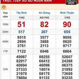 xổ số tây ninh 13/11