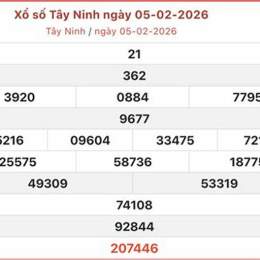 xổ số tây ninh ngày 26 tháng 2 năm 2006