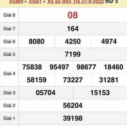 xổ số thứ ba mỗi tuần