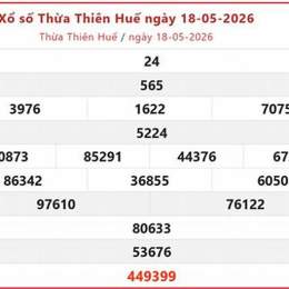xổ số thua thien hue hôm nay