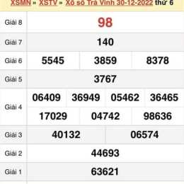 xổ số trà vinh 30