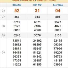 xổ số tuần trước thứ bảy
