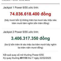 xổ số vietlott ngày 4 tháng 3