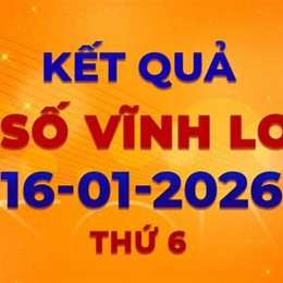 xổ số vĩnh long ngày 16 tháng 1