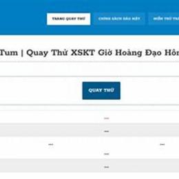 xổ thử xổ số